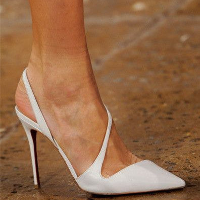 White on sale sexy shoes